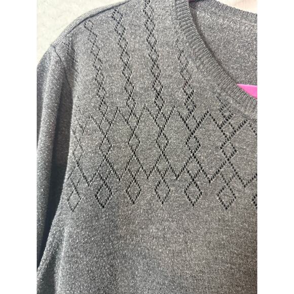 Bon Worth Light wight sweater knit top. Size XL - Picture 2 of 7
